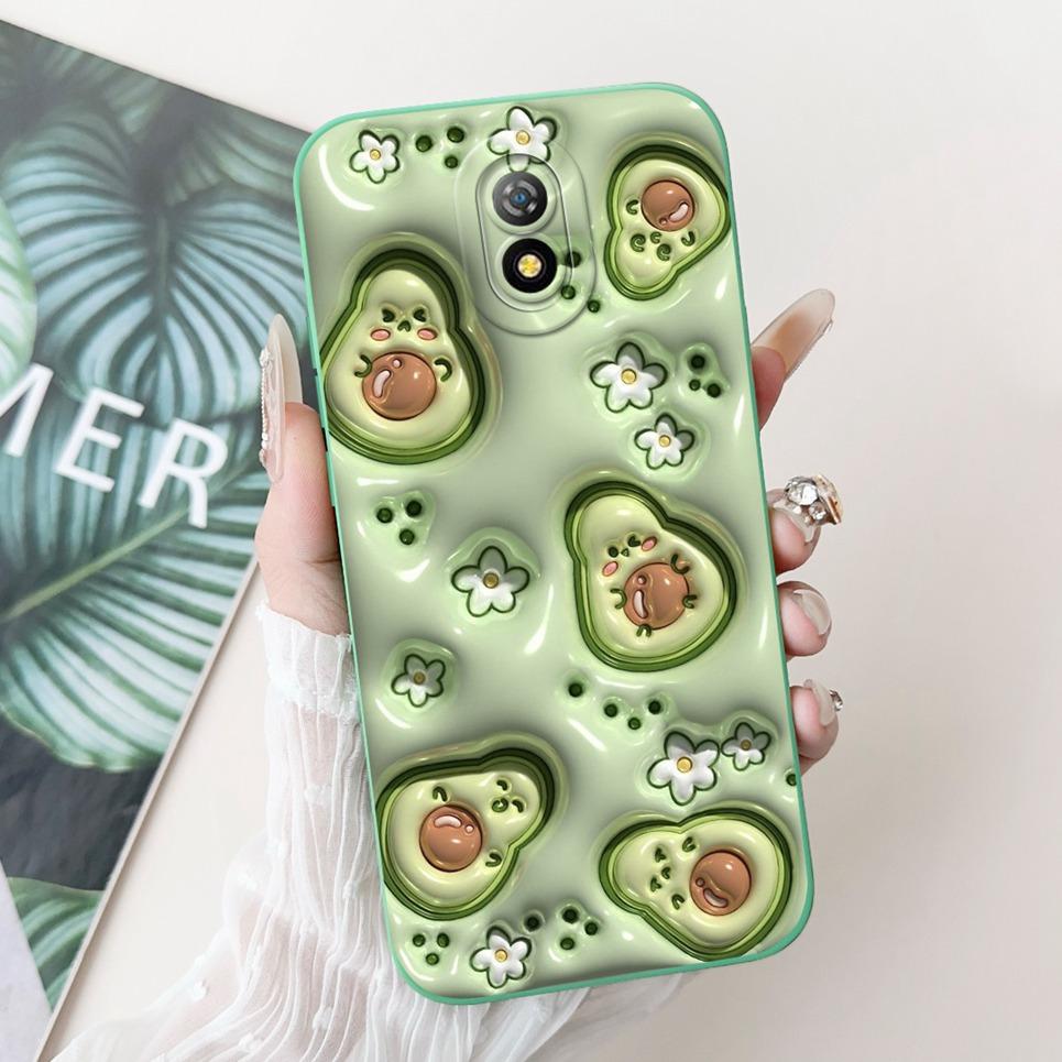 For Itel A16 / Itel A16 Plus Phone Cases Cover Flowe Rabbit Panda Avocado Soft Silicone Protective Bumper itela16 a16+ a16plus