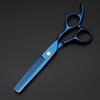 6" Fire Craftsman Mei Mei Black Hairdressing Scissors - Flat Cut & Thinning