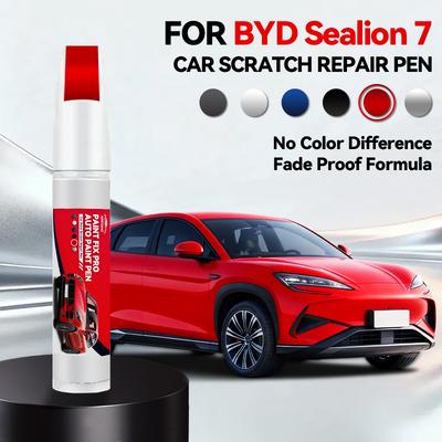 Для BYD Sealion 7 1990-2026 Ремонтная ручка для краски Подкраска Удаление царапин Сделай сам Автоаксессуары Черный Белый Серебристый Серый Синий Красный