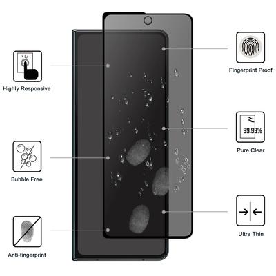Для Samsung Galaxy Z Fold5 5G Защитная пленка для переднего экрана 2.5D Арочная кромка Защитное закаленное стекло