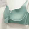 Gather Underwear Women's Top Support Thin Breathable Bra Push Up Bra