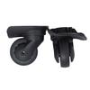 YBGGJO A52 Замена колесиков для чемодана, 2 штуки, износостойкие, тихие, запасные части для ремонта, для ручной клади, замена колес, замена поворотных колес, черные