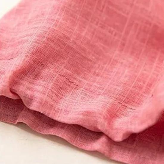 Блузка с коротким рукавом, дышащая хлопковая льняная женская рубашка «летучая мышь», подол, одежда для повседневного ношения