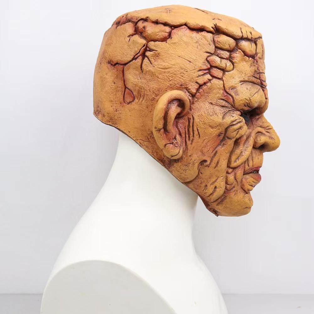 Halloween Horror Frankenstein Head Mask Latex Alien Alien Film Science Elderly Mask