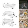 Light Weight Portable Camping Table Foldable Portable Picnics Tray Outdoor Cooking Table for Picnics Hiking Easy to Clean