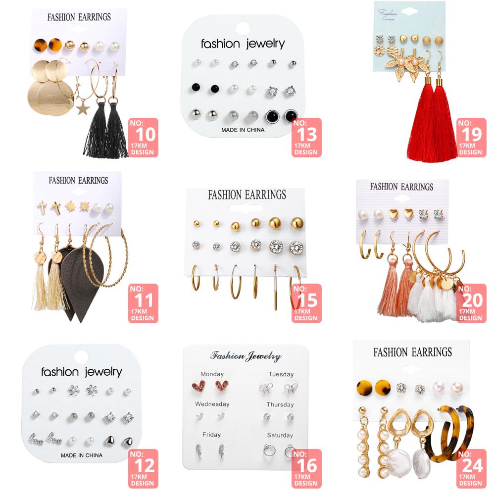 17 км винтажные акриловые серьги с кисточками для женщин, богемный комплект серег, большие висячие серьги 2020 Brincos, женские модные украшения