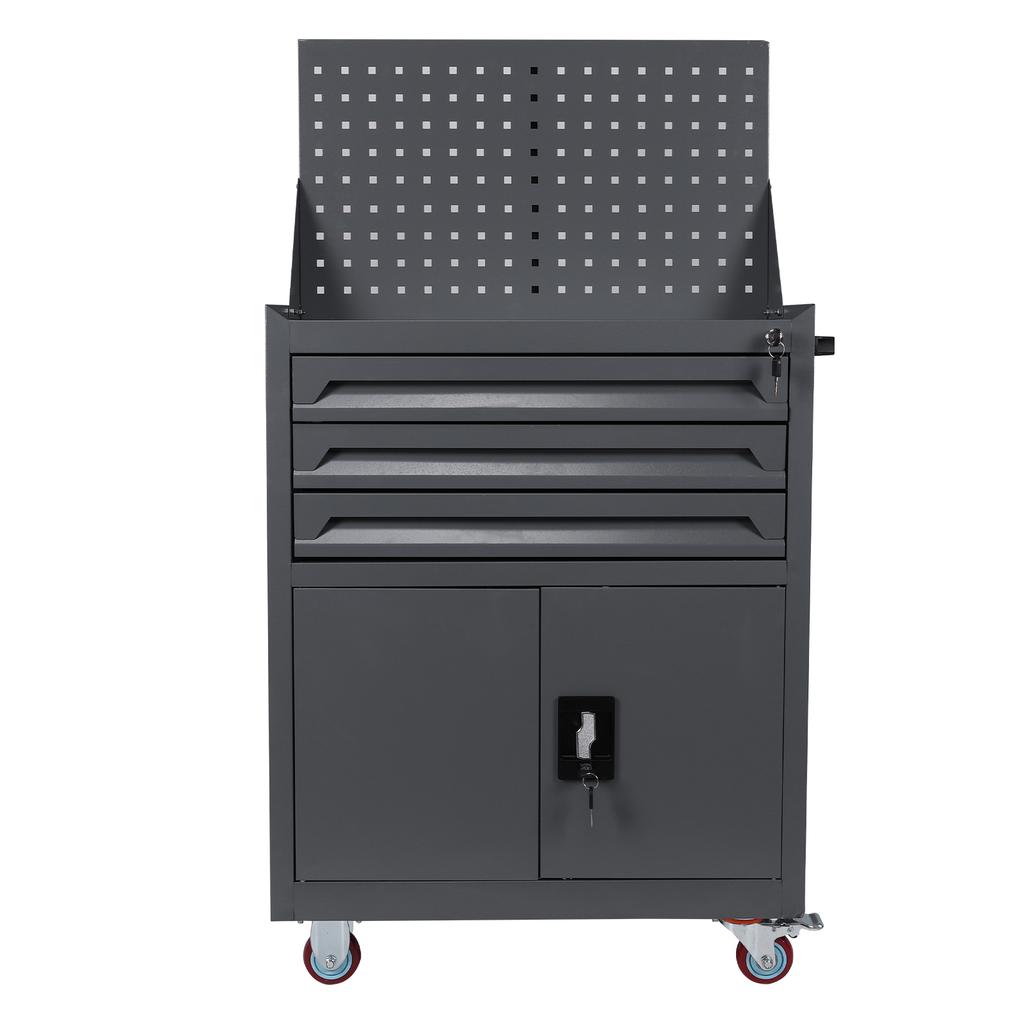 Перекатная тележка для инструментов с ящиками, тележка для инструментов для авторемонта, мобильная тележка для инструментов для мастерской, склада, гаража