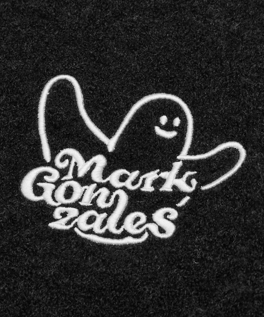 MARK GONZALES New Angel Boucle Knit - Black