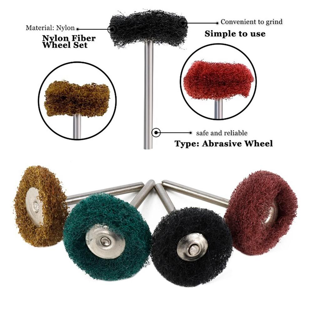 Детали абразивных кругов с хвостовиком 3 мм для полировки металла