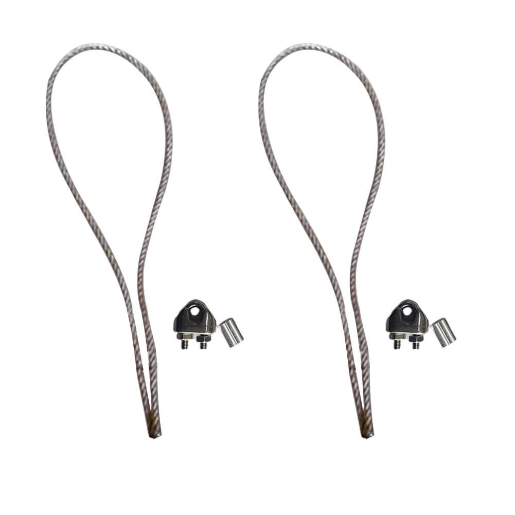 Длина веревочного шнура 60 см, серебристая, сильная емкость