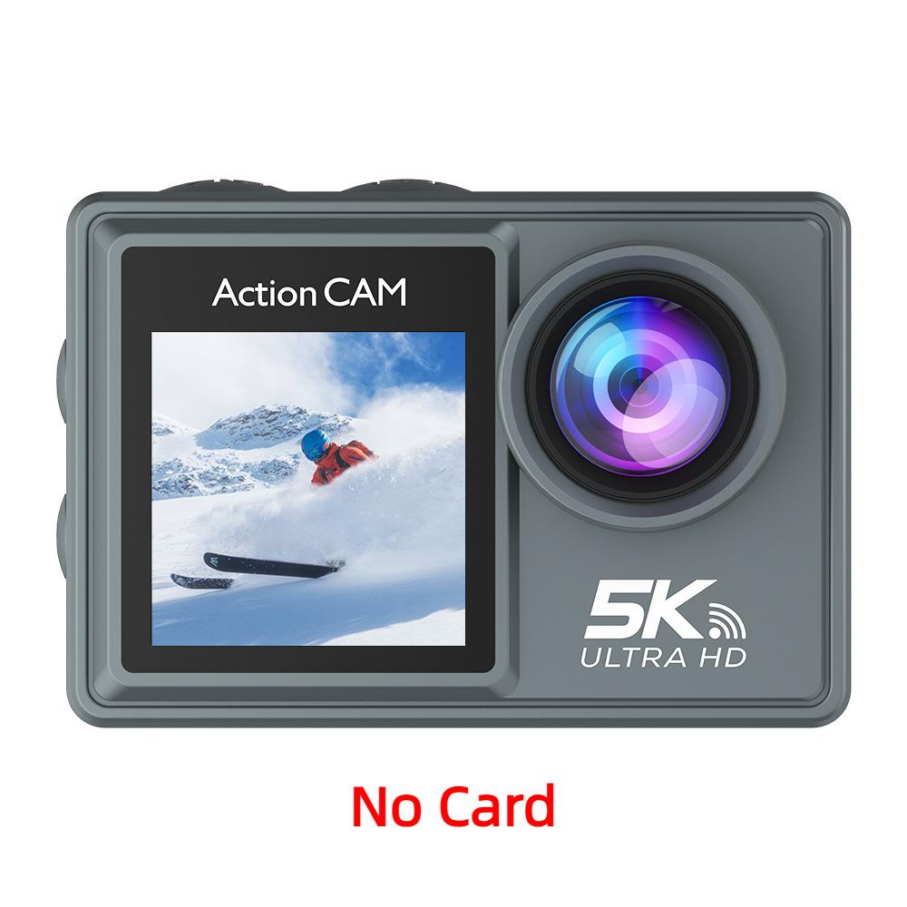 Высокое разрешение 5K Кнопка Двойной Экран Спорт DV WIFI Пульт Дистанционного Управления Уличная Водонепроницаемая Камера Дайвинг Камера