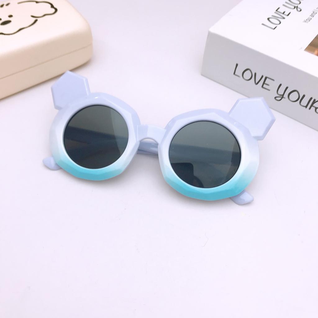 Cute Ears Children'S Sunglasses Trend Sunscreen Uv Protection Baby Sunglasses Travel Glasses