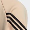 adidas Пуловер с принтом на манжетах в рубчик, толстовка с круглым вырезом, женская толстовка, светло-розовая HB7358