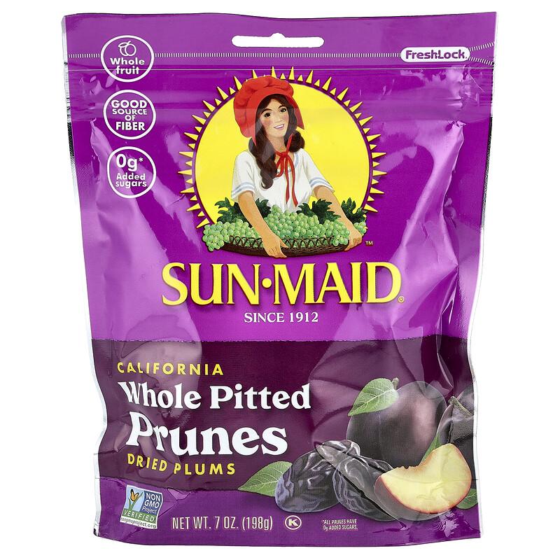 California Whole Pitted Prunes, Dried Plums, 7 oz (198 g)