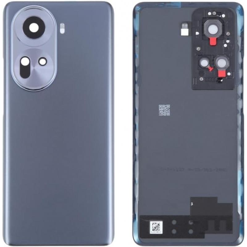 Для OPPO Reno11 Global Задняя крышка аккумулятора с крышкой объектива камеры