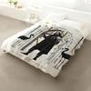 Mystery Band Sleep Tokens Throw Cozy Soft Flannel Throw Lightweight Skin-Friendly For Sofa Bed Office & Travel