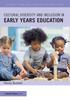 The Cultural Diversity and Inclusion In Early Years Education Book