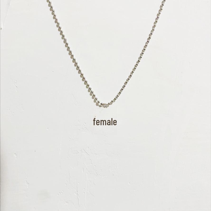 Черная мозаика Пиксельное сердце Подвеска Двухслойное ожерелье из титановой стали - Хип-хоп Тренд