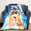 1pc B-Blucy Blanket, Gift, for Men and Women, Soft Blanket, Good for Sofa Bed Couch Travel, Lightweight Flannel Blanket