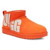 UGG Classic Ultra Mini Chopped Warm Durable Casual Comfortable Plush Ankle Snow Boots Women Boots Orange-Soda 1126373-OGS