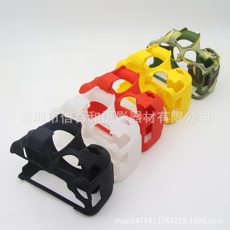 Silicone Camera Case Cover Canon EOS 200D II DSLR Protective Shell Anti-Scratch Shockproof Inner Bag