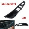 Для BMW 5 серии F10 F11 2010-16 Панель переключателей передней двери Ручка-потяг Внутренняя накладка