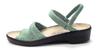 Arcopedico Sharp Aqua Size 3E Women's Slippers, Green, 24.5 Cm,