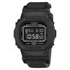Мужские кварцевые часы G-SHOCK с resin-корпусом, водозащитой 200 м, ударопрочные, с будильником DW-5600MNC-1
