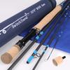 M MAXIMUMCATCH Maxcatch V-Switch Two-Handed Switch Rod, Carbon 4-Piece Fly Rod (Switch Travel Fly Rod (5-Piece), 10'6"ft 5/6wt)