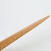 2Pcs Big Eye Crochet Needle Double Hole Crochet Needle 15mm Thick Beech Wood Knitting Needle for Weaving DIY Tapestry