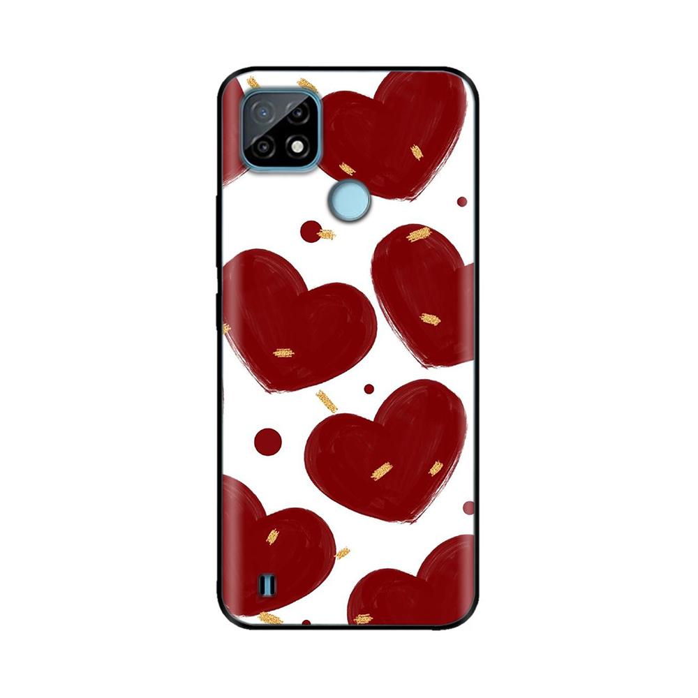 Чехол для Realme C21 Силиконовый Мягкий Милый Мультяшный Расписной Чехол для Телефона для Realme C21 C21Y C25 C25s Чехлы RealmeC25 C 21 Fundas Capa