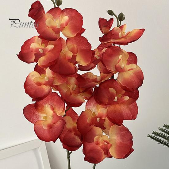 Искусственные орхидеи-мотыльки, реалистичные искусственные шелковые цветы, свадебная вечеринка, домашний офис, центральный элемент стола, искусственный фаленопсис, цветочная ветка, украшение