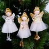 Рождественские украшения, кукла-ангел, игрушка, подвесной кулон, елочные украшения, рождественские украшения для дома, Новый год