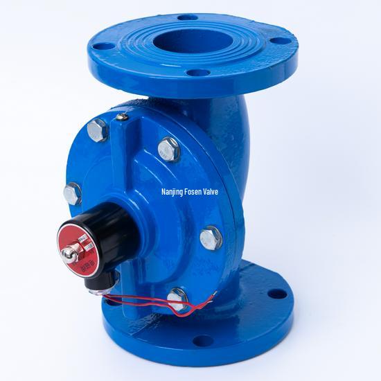 Explosion-Proof DN50 ZCS Solenoid Valve: Cast Iron Flange, 24V/220V, Normally Closed, Spray Pilot Operated Water Valve.