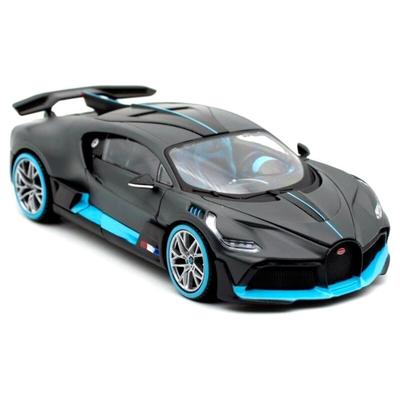 Maisto Модель автомобиля Bugatti Chiron Divo Серая Открывающийся моторный отсек Литая модель 31526 1/24 (Ограниченная серия, Версия) (Готовая модель) GY(CN)