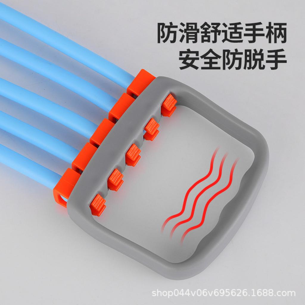 Регулируемый расширитель груди, 5 веревок, система упражнений с сопротивлением, ленты, силовой тренажер для домашнего тренажерного зала, тренажер для тренировки мышц