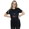 DC Comics Womens/Ladies Batman Shadow Bats Cotton Boyfriend T-Shirt
