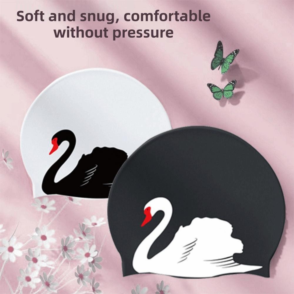 Plus Size Swimming Cap Anti Slip Diving Hat Pool Accessories Bathing Caps Adult Swimming