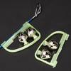 20 Pcs Luminous Sea Fishing Feeder Fishing Bell Twin Rod Tip Fish Bell Alarm Fishing Tackle 5cm*3cm Fish Bell