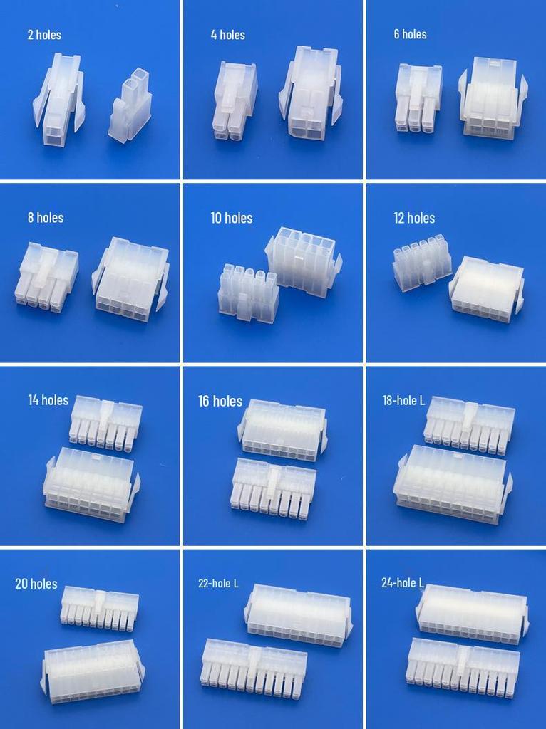 4.2mm Pitch 5557/5559 Male/Female Connector Housing & 5556/5558 Crimp Terminal Plug