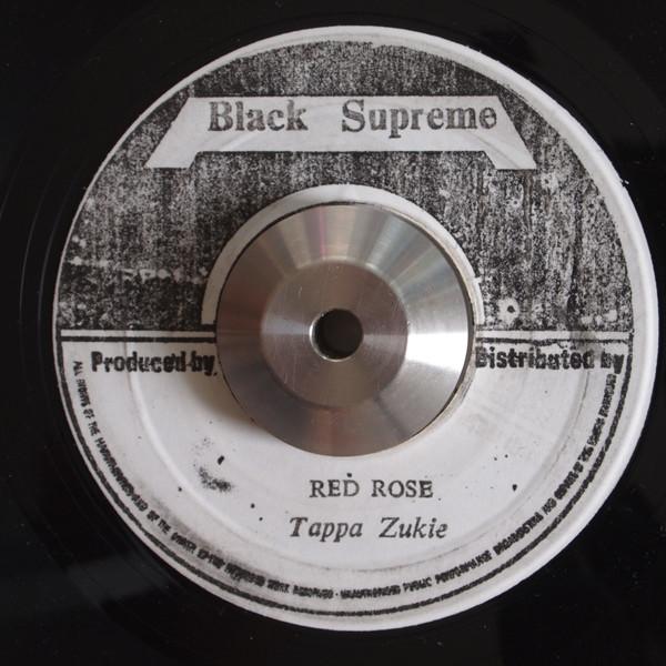 7-дюймовая пластинка TAPPER ZUKIE I Dont Know Красная Роза NONE Черный Supreme Ямайка Регги Ска Даб Б/у
