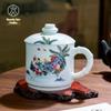 Керамическая офисная чашка для чая Cheng De Xuan, ручная роспись