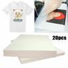 Dye Sublimation Heat Transfer Paper Sheet 297 * 210mm Equipment 20pcs Industrial
