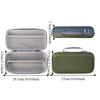Hard Shell Microphone Storage Bag Drop Proof Water-Resistant Microphone Carrying Case Handheld Adjustable Mic Travel Bag