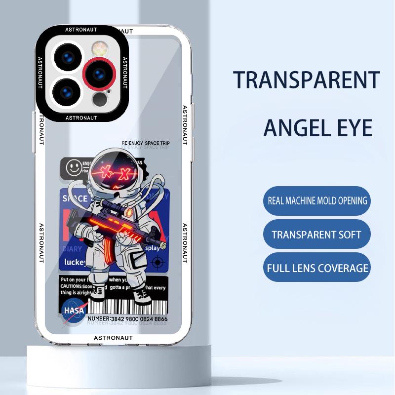 Прозрачный чехол против падения для iPhone 15 Pro Max, 14, 12, 11, X/XR