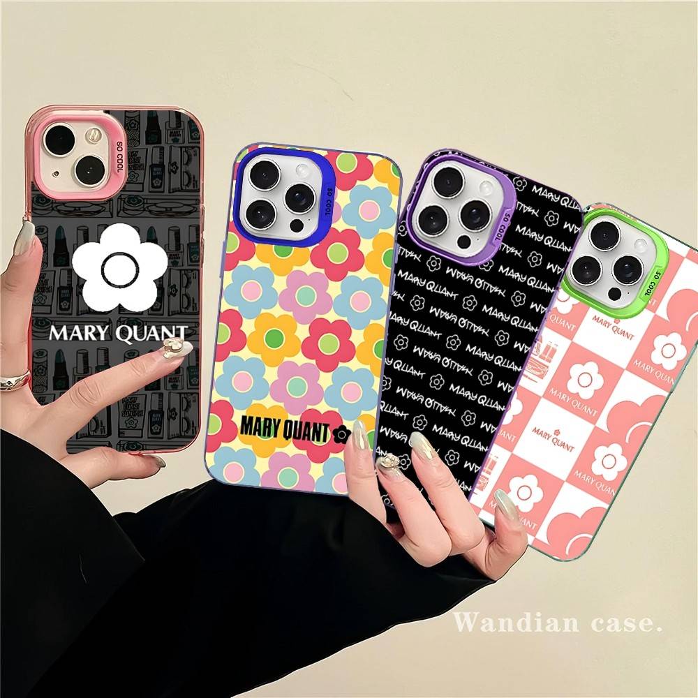 Модный Поп Чехол Для Телефона Mary Quant Для IPhone 17 16 15 14 13 Pro 12 11 Pro Max PLUS Цветная Задняя Крышка