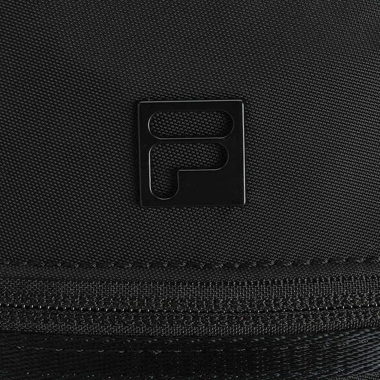 Fila Серия Фитнес Модная Простая Однотонная Ручная Сумка На Плечо Сумка Через Плечо Тканевая Сумка На Грудь Мужские сумки Черный A13M511102FBK