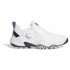 Golf Shoes Code Chaos 25 Boa Footwear Navy Cm 2E [Adidas Golf] Women's White/Silver Metallic/College 24.5