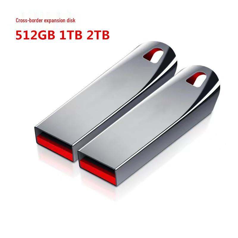 Металлический USB-накопитель-брелок - Статическое хранилище: 16 ГБ, 32 ГБ, 64 ГБ, 512 ГБ, 1 ТБ, 2 ТБ