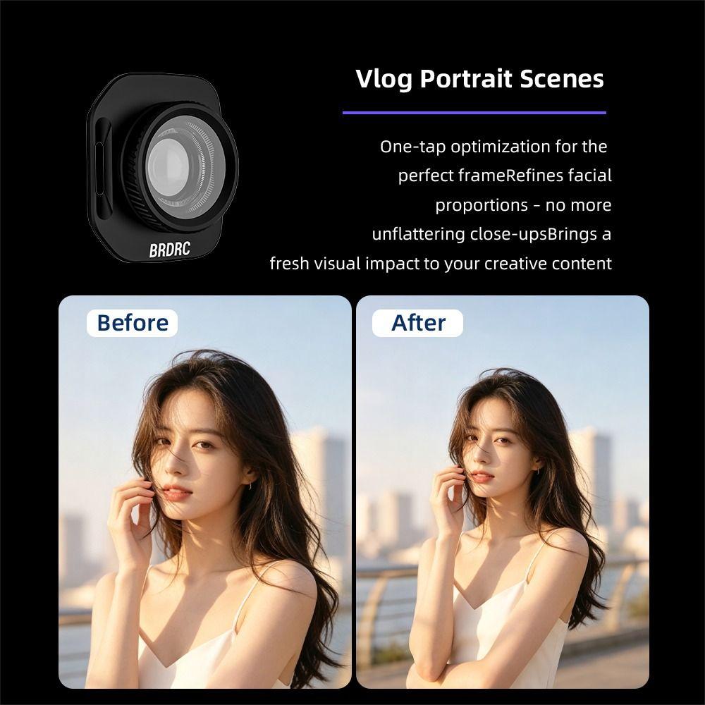 Magnetic Wide Angle Filter for Insta360 Luna Pro Gimbal Camera Accessories